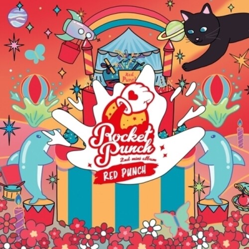 Rocket Punch: Red Punch (Incl. 80pg Booklet, Bookmark, Sticker + Photocard) - COMPACT DISCS