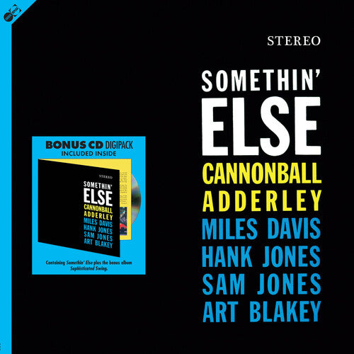Cannonball Adderley: Somethin Else [180-Gram LP With Bonus Tracks & Bonus CD] - Vinyl LP