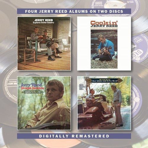 Jerry Reed: Jerry Reed Explores Guitar Country / Cookin / Georgia Sunshine / Me & Jerry - COMPACT DISCS