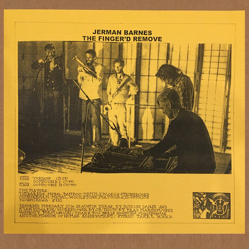 Jerman Barnes: Finger'd Remove - Vinyl LP