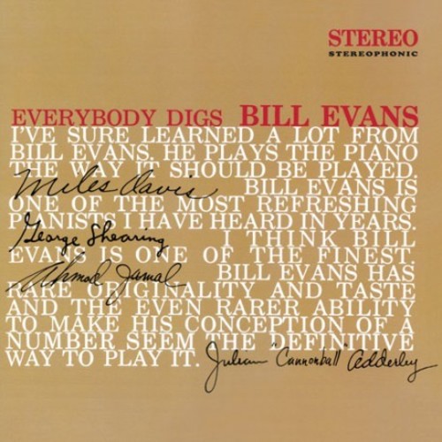 Bill Evans: Everybody Digs Bill Evans - Vinyl LP