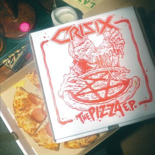Crisix: The Pizza EP (Red Vinyl) - Vinyl LP