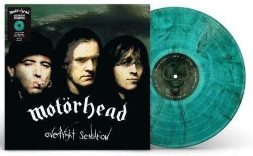 Motorhead: Overnight Sensation (Green Smoke Splatter Vinyl) - Vinyl LP