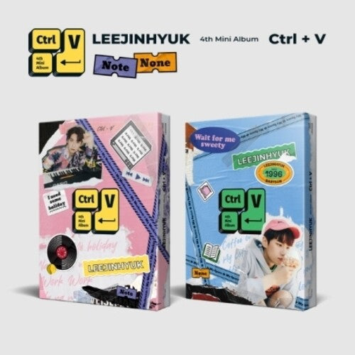 Lee Jin Hyuk: Ctrl+V (incl. Photobook, Folding Poster, Selfie Photocard, To Do List, Sticker, Bookmark + Photo) - COMPACT DISCS