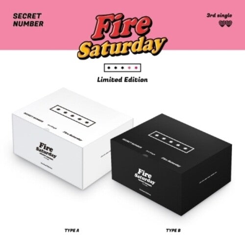 Secret Number: Fire Saturday (Limited Edition) (incl. Photobook, 2 Tazos. 2 Door Signs, Photo Sticker, 2 Photocards + Ball Cap) - COMPACT DISCS