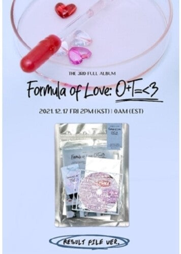 TWICE: Formula Of Love: O+T=<3 (Result File Version) (incl. Photobook, Photocard, Twind Photo + Poster) - COMPACT DISCS
