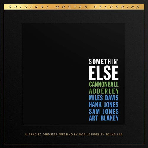 Cannonball Adderley: Somethin' Else - Vinyl LP