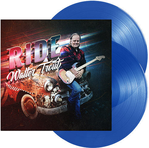 Walter Trout: Ride - Translucent Blue Vinyl (Exclusive) - Vinyl LP