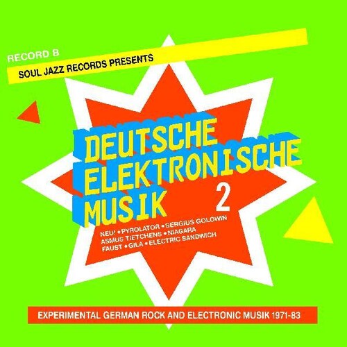 Soul Jazz Records Presents: Deutsche Elektronische Musik 2: Experimental German Rock And  Electronic Music 1971-83 - Record B - Vinyl LP