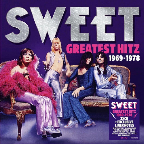 Sweet: Greatest Hitz: The Best Of Sweet 1969-1978 - COMPACT DISCS