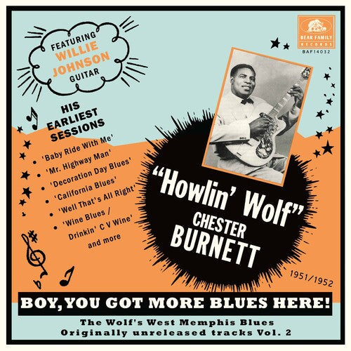 Howlin' Wolf: You Got More Blues Here: The Wolf's West Memphis Blues Vol. 2 - Vinyl LP