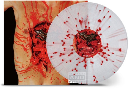 Dismember: Indecent & Obscene - Clear w/ Red Splatter - Vinyl LP