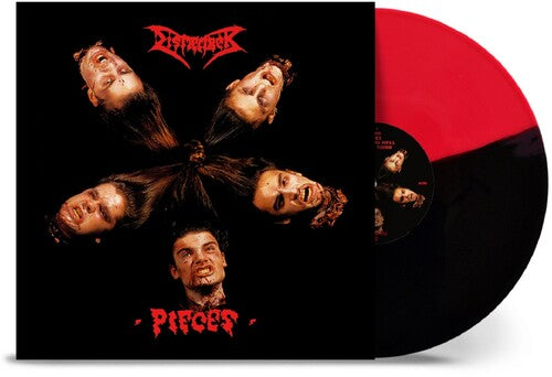 Dismember: Pieces - Red & Black Split - Vinyl LP