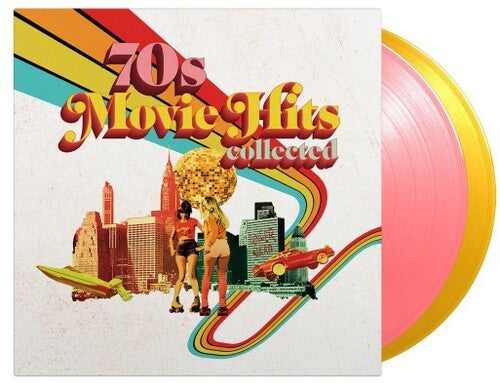 Various Artists: 70's Movie Hits Collected / Various - Limited 180-Gram Pink & Yellow Colored Vinyl - Vinyl LP
