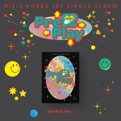 Niziu: Press Play - Limited Edition - incl. Photobook, 2 Photocards, Photocard Frame, Postcard, Sticker, ID Card + Transfer Application - COMPACT DISCS