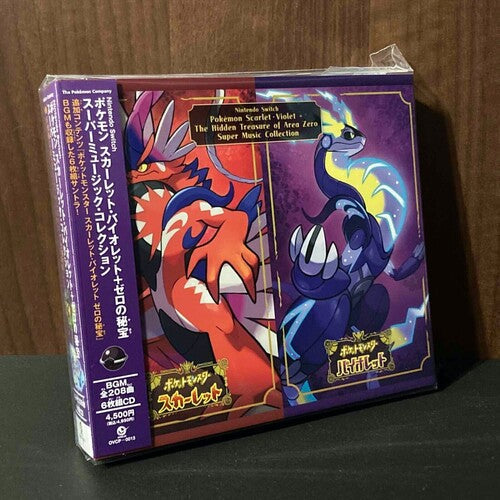 Game Music: Nintendo Switch Pokemon Scarlet&Violet + Zero'S - COMPACT DISCS