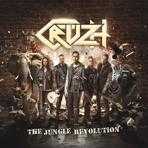 Cruzh: Jungle Revolution - Yellow Colored Vinyl - Vinyl LP