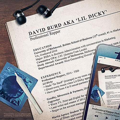 Lil Dicky: Professional Rapper - Vinyl LP