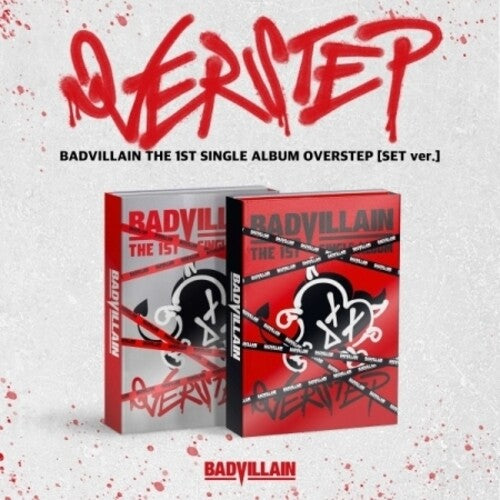 Badvillain: Overstep - incl. 120pg Photobook, Accordion Profile Ticket, Folded Poster, Photocard, Sticker + Lyrics Paper - COMPACT DISCS