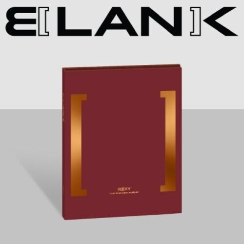 Rocky: Blank - Burgundy Version - incl .6 Lyrics Postcards, Handwritten Sticker + 2 Photocards - COMPACT DISCS