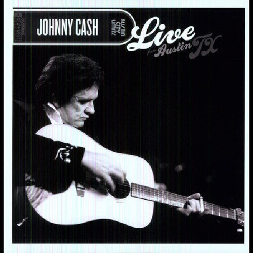 Johnny Cash: Live From Austin, TX  (green and black marbled) - Vinyl LP