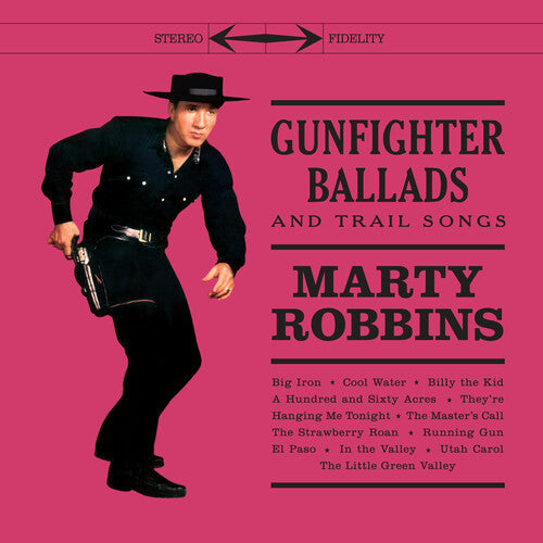 Marty Robbins: Gunfighter Ballads & Trail Songs - Limited 180-Gram Clear Vinyl with Bonus Tracks - Vinyl LP