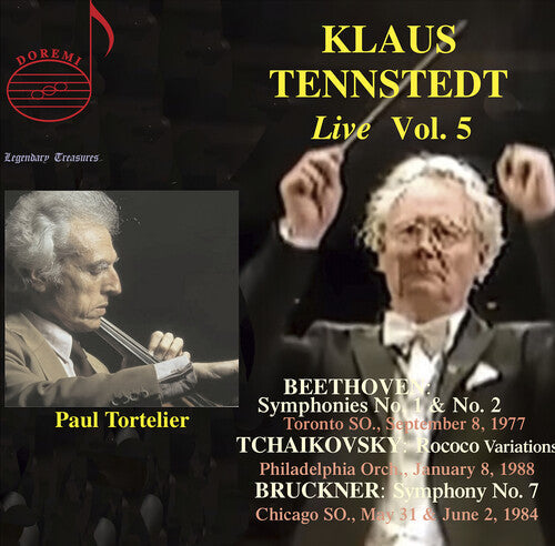 Paul Tortelier: Klaus Tennstedt Live, Vol. 5 - COMPACT DISCS