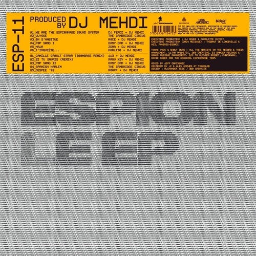 DJ Mehdi: Espion - Vinyl LP