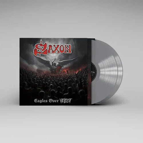 Saxon: Eagles Over Hellfest - Silver Colored Vinyl - Vinyl LP