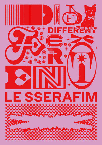 Le Sserafim: Different (Limited Edition B) - COMPACT DISCS