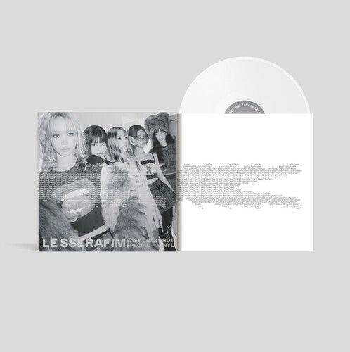 Le Sserafim: 'EASY-CRAZY-HOT' SPECIAL Vinyl LP [SILVER WHITE] - Vinyl LP