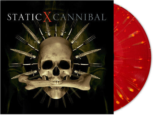 Static X: Cannibal (EXPANDED) (BLOOD & BRONZE SPLATTER Vinyl LP) - Vinyl LP
