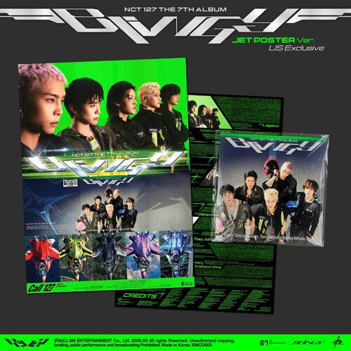 NCT 127: The 7th Album 'Blingy' (Jet Poster Ver.) - COMPACT DISCS