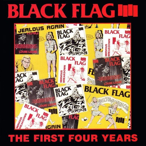 Black Flag: First Four Years / Singles - Vinyl LP