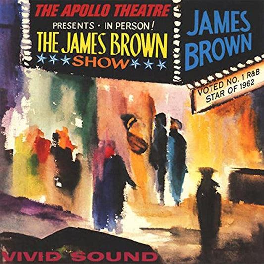 James Brown: Live At The Apollo [Cyan Colored Vinyl] - Vinyl LP