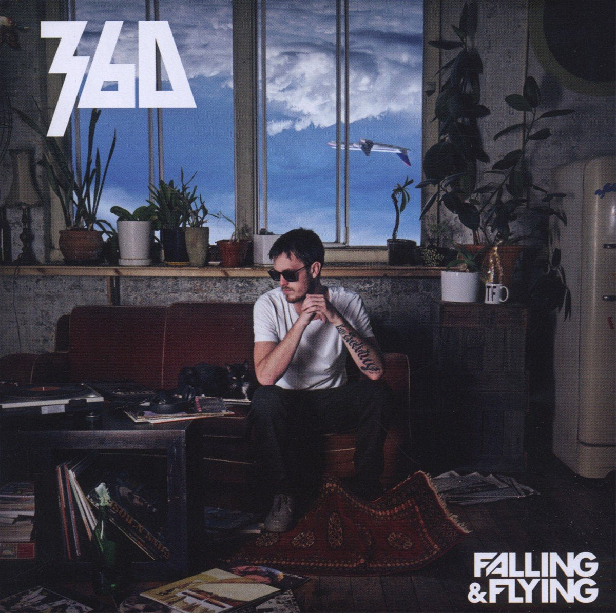360: Falling & Flying [Solid Blue Colored Vinyl] - Vinyl LP
